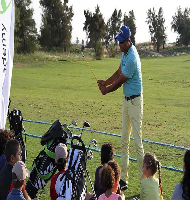 Boy on Golf Training